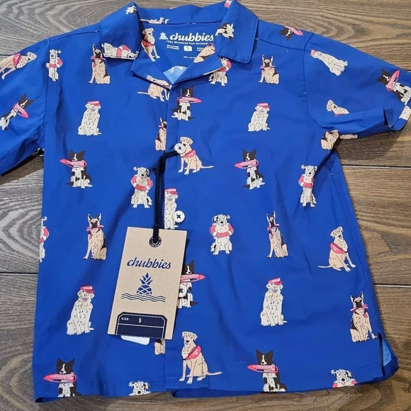 New Chubbies kids (the i let the dogs out) kids top - Picture 1 of 1